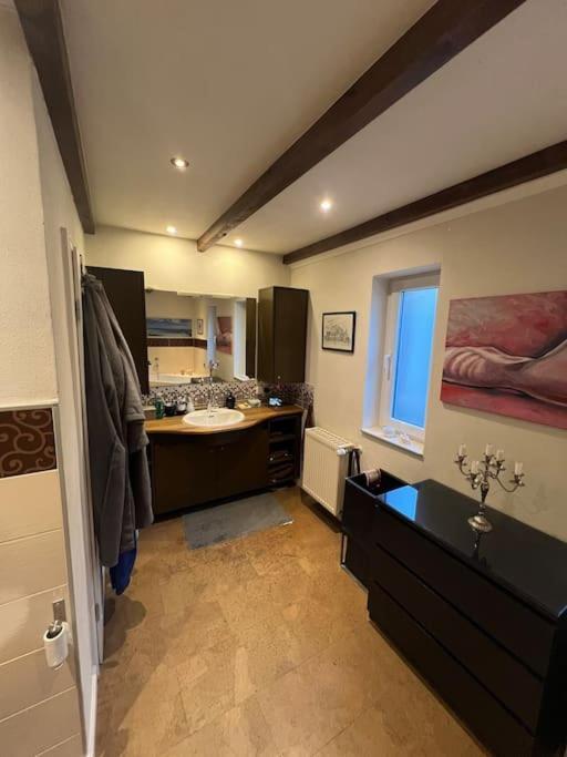 Luxurioeses Ferienhaus Am Ems Jade Kanal ซานเดอ ภายนอก รูปภาพ